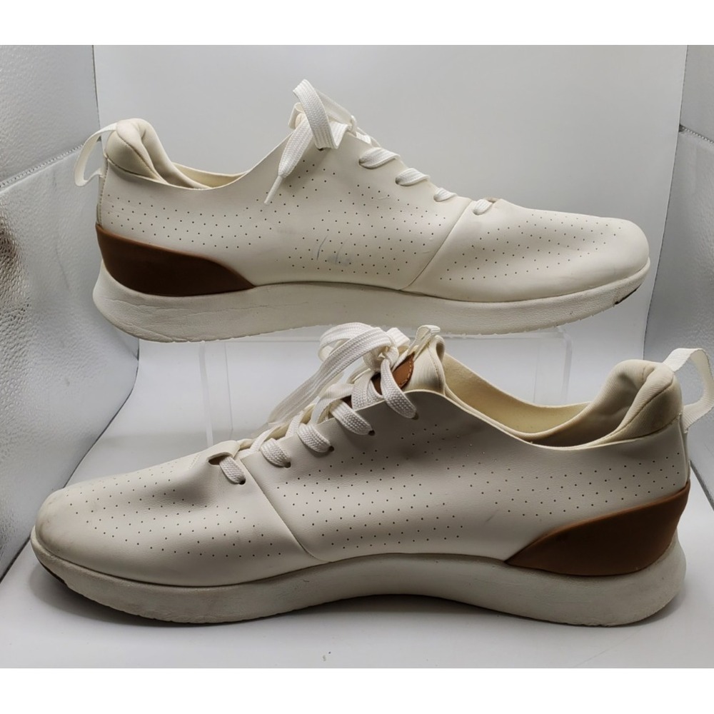 Steve Madden P-Razer Men's Size 13M White Shoes Lace Up